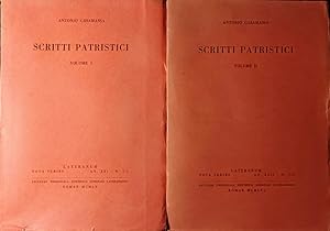 SCRITTI PATRISTICI VOLUME I E II PRIMO E SECONDO 1 E 2