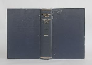 Seller image for CUMBERLAND PARISH. LUNENBURG OUNTY, VIRGINIA, 1746-1816; VESTRY BOOK, 1746-1816 for sale by Michael Pyron, Bookseller, ABAA