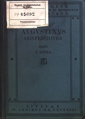 Imagen del vendedor de S. Aureli Augustini Confessionum libri tredecim a la venta por books4less (Versandantiquariat Petra Gros GmbH & Co. KG)