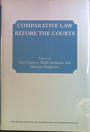 Bild des Verkufers fr Comparative Law Before The Courts zum Verkauf von books4less (Versandantiquariat Petra Gros GmbH & Co. KG)