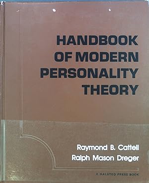 Immagine del venditore per Handbook of Modern Personality Theory The series in clinical & community psychology venduto da books4less (Versandantiquariat Petra Gros GmbH & Co. KG)