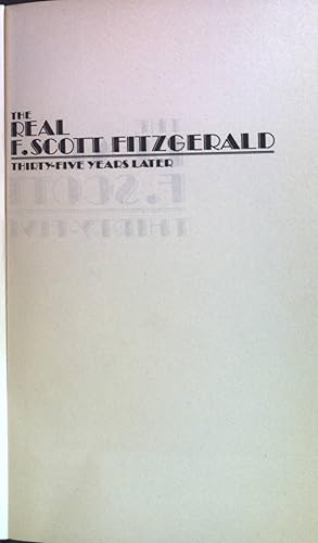 Bild des Verkufers fr Real F.Scott Fitzgerald zum Verkauf von books4less (Versandantiquariat Petra Gros GmbH & Co. KG)