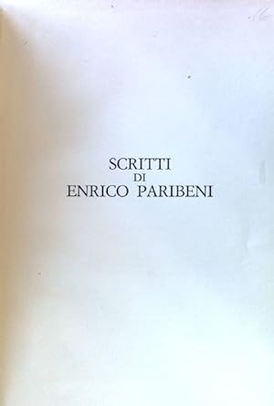 Immagine del venditore per Scritti di Enrico Paribeni; venduto da books4less (Versandantiquariat Petra Gros GmbH & Co. KG)