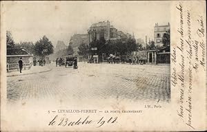Ansichtskarte / Postkarte Levallois Perret Hauts de Seine, La Porte Champerret