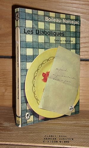 Imagen del vendedor de LES DIABOLIQUES : Celle Qui N'tait Plus a la venta por Planet'book