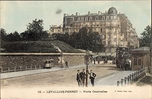 Ansichtskarte / Postkarte Levallois Perret Hauts de Seine, Porte Courcelles