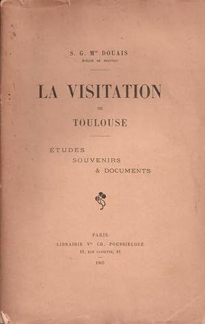 Imagen del vendedor de La Visitation de Toulouse a la venta por LE GRAND CHENE