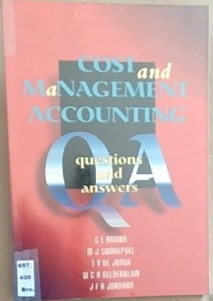 Imagen del vendedor de Cost and Management Accounting a la venta por Chapter 1