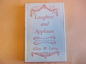 Imagen del vendedor de Laughter and Applause. Anecdoted for Speakers. a la venta por Carmarthenshire Rare Books