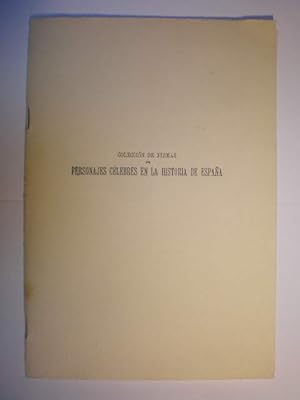 Colección de firmas de personajes célebres en la historia de España. Cuaderno 1º. Firmas de los R...