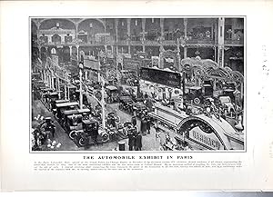 Seller image for PRINT: "Automobile Exhibit in Paris".photo from Harper's Weekly, January 16, 1904 for sale by Dorley House Books, Inc.