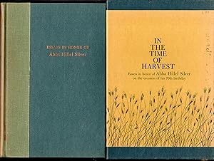 Seller image for In the Time of Harvest: Essays in Honor of Abba Hillel Silver on the Occasion of His 70th Birthday for sale by Dorley House Books, Inc.