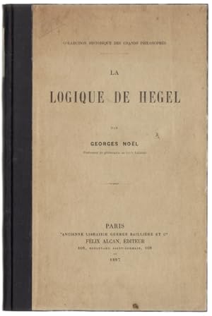 La Logique de Hegel.