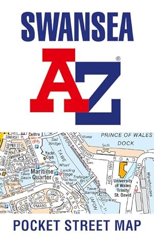 Seller image for Swansea A-Z Pocket Street Map for sale by Smartbuy