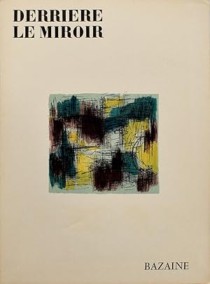 Bild des Verkufers fr Derriere le miroir. No. 96-97. Bazaine. [Mit 3 Original-Lithografien / with 3 original lithographs]. zum Verkauf von Antiquariat Lenzen