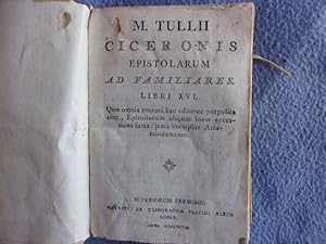 Epistolarum ad familiares libri XVI