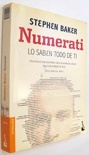 Image du vendeur pour (S1) - NUMERATI - LO SABEN TODO DE TI mis en vente par UNIO11 IMPORT S.L.