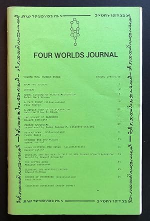 Four Worlds Journal, Volume 2, Number 3 (Spring 1985 / 5745)