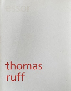 Seller image for Thomas Ruff for sale by Wittenborn Art Books