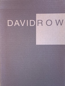 Seller image for David Row for sale by Wittenborn Art Books