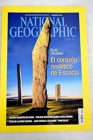 Imagen del vendedor de National Geographic, Ao 2014,vol. 35, n 2:: El corazn neoltico de Escocia; Cuevas gigantes de China; Por qu desperdiciamos tanta comida; Ecos de la Gran Guerra; Jane Goodall en Combe; Fractales a la venta por Alcan Libros