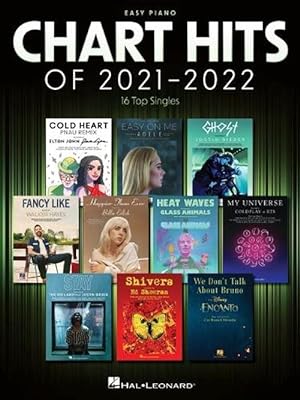 Seller image for Chart Hits of 2021-2022: Easy Piano Songbook with Lyrics (Paperback) for sale by Grand Eagle Retail
