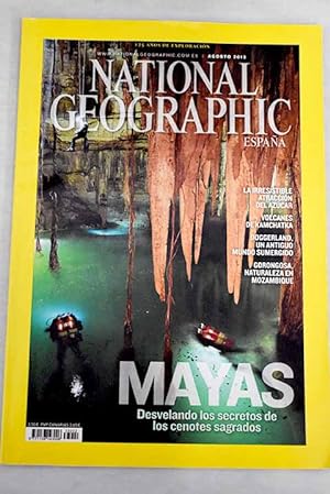 Seller image for National Geographic, Ao 2013,vol. 33, n 2:: Secretos del mundo sobrenatural Maya; Pasin por el azcar: una historia no tan dulce; Ros en llamas: en Kamchatka, la lava fluye con tal celeridad que parece agua, y remodela el paisaje a cada nueva erupcin volcnica; En busca de Doggerland; El renacimiento de Gorongosa; Los nuevos retos de la espeleologa; A 1.600 metros bajo tierra for sale by Alcan Libros