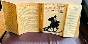 Seller image for DEATH COMES FOR THE ARCHBISHOP dust jacket only for sale by Henry E. Lehrich