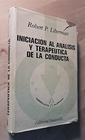 Immagine del venditore per Iniciacin al anlisis y teraputica de la conducta venduto da Llibres Bombeta