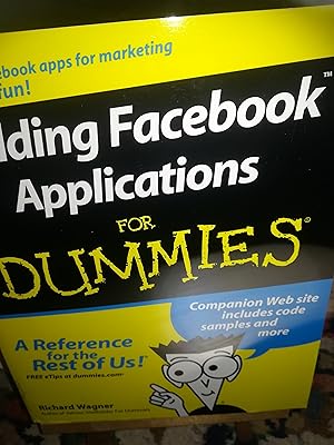 Seller image for Building Facebook Applications for Dummies for sale by Verlag Robert Richter