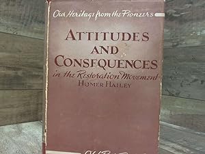 Seller image for Attitudes and Consequences in the Restoration Movement for sale by Archives Books inc.