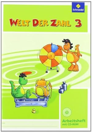 Bild des Verkufers fr Welt der Zahl 3. Arbeitsheft mit CD-ROM. Ausgabe Nord: Ausgabe 2011 zum Verkauf von WeBuyBooks