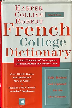 Seller image for Harper Collins Robert French College Dictionary for sale by Dr.Bookman - Books Packaged in Cardboard