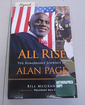 Image du vendeur pour All Rise The Remarkable Journey of Alan Page mis en vente par Midway Book Store (ABAA)