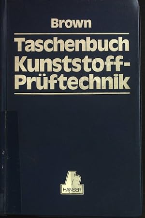 Seller image for Taschenbuch Kunststoff-Prftechnik. for sale by books4less (Versandantiquariat Petra Gros GmbH & Co. KG)