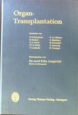 Seller image for Organ-Transplantation. for sale by books4less (Versandantiquariat Petra Gros GmbH & Co. KG)