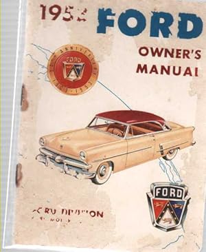 1952 Ford Car Owner's Manual