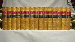 Works. 15 vols, attractive half calf git, marbled boards c.1875.