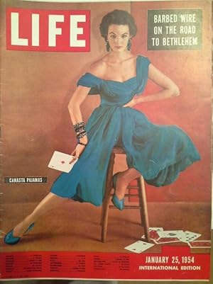 Life International Magazine January 25,1954. Linda Harper. Bethlehem.