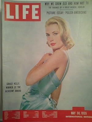Life International Magazine May 30,1955. Grace Kelly. Polish-Americans.