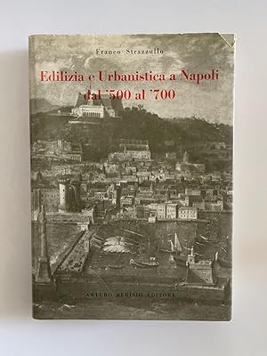 Imagen del vendedor de Edilizia e urbanistica a Napoli dal 500 al 700. a la venta por Wissenschaftl. Antiquariat Th. Haker e.K