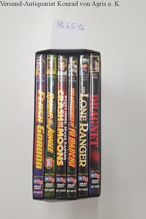 TV Classics : 6 DVD Set : Dragnet : The Lone Ranger : The Adventures of Fu Manchu : Crash of the ...