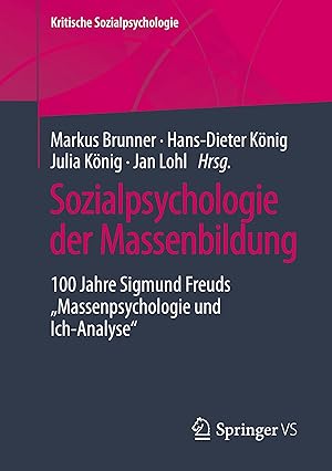 Seller image for Sozialpsychologie der Massenbildung for sale by moluna