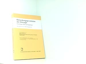 Bild des Verkufers fr Behandlungsgrundstze der Chirurgie: Forschung in Klinik und Experiment, Georg Maurer zum 70. Geburtstag gewidmet zum Verkauf von Book Broker