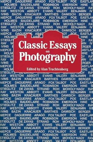 Seller image for Classic Essays on Photography for sale by GreatBookPrices