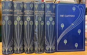 Seller image for The Caxtons, A Family Picture; John Halifax, Gentleman; After Dark; Barchester Towers; Lavengo, The Scholar The Gypsy and The Priest (Five Volume Set) - Arts and Crafts Bindings for sale by Foster Books - Stephen Foster - ABA, ILAB, & PBFA