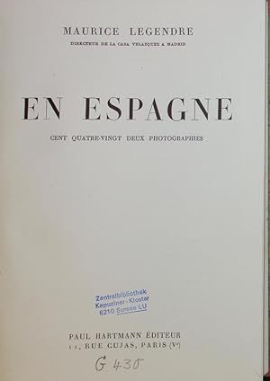 Seller image for En Espagne. for sale by Antiquariat Bookfarm