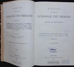 Bild des Verkufers fr Handbuch der speciellen Pathologie und Therapie. Sechter Band, erste Abtheilung. zum Verkauf von Antiquariat Bookfarm