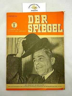 Der Spiegel. 1. Jahrgang. Heft Nr. 1 vom 4. Januar 1947.