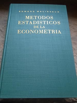 Immagine del venditore per Mtodos Estadsticos de la Econometra venduto da Carmichael Alonso Libros